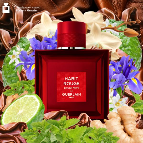 Decant Habit Rouge Rouge Privé de Guerlain - Imagen 2