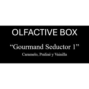 Olfactory Box “Gourmand Seductor 1” – Caramelo, Praliné y Vainilla