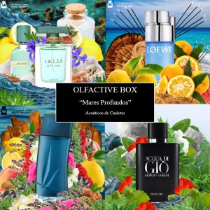 Olfactory Box “Mares Profundos – Acuáticos de Carácter”